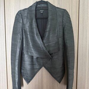 GUESS by Marciano, Black Leather Jacket, Size 4